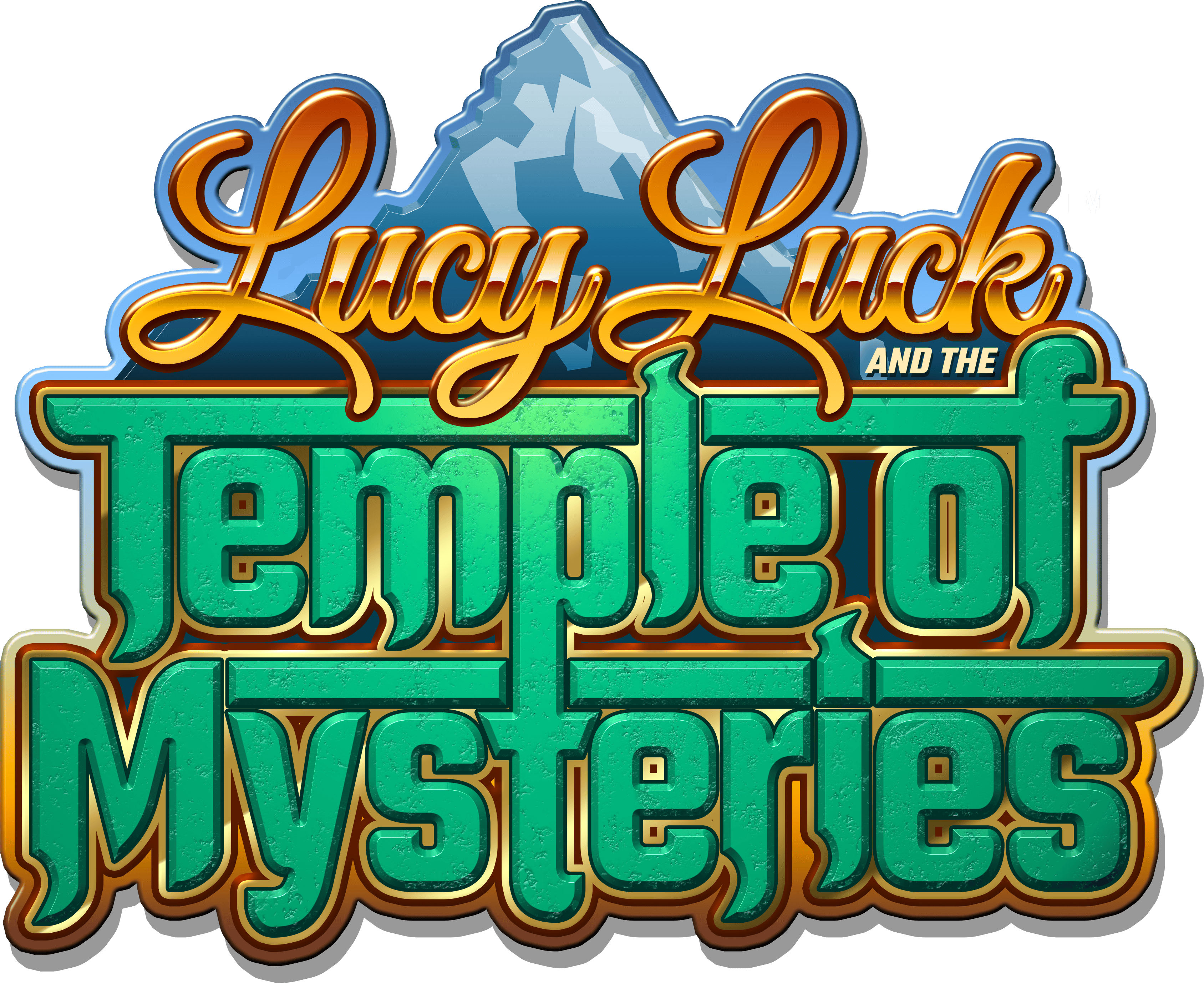 Lucy Luck and the Temple of Mysteries logo